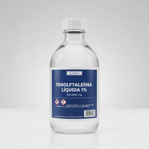 Fenolftaleína Líquida 1% 1 LT Oregon Chem