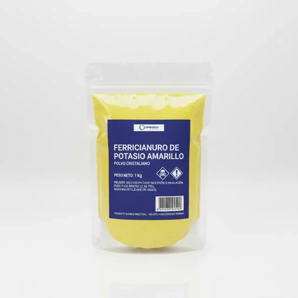 Ferricianuro De Potasio Amarillo 1KG Oregon Chem