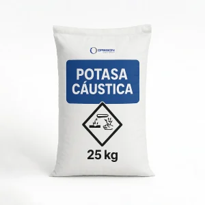Potasa Cáustica Sólida 25 KG Oregon Chem